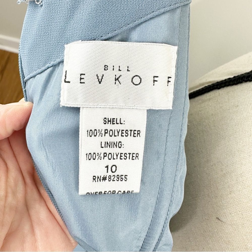 Bill Levkoff Light Blue Wedding Dress - Picture 7 of 13